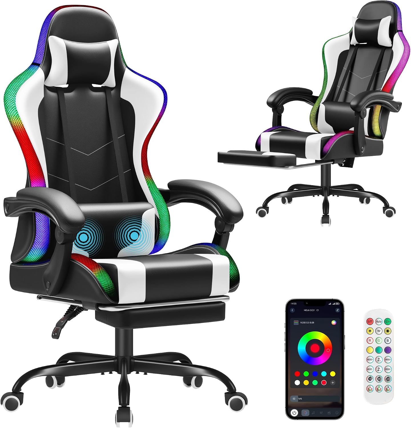 Sofas - Homall Gaming Chair, Ergonomic PC Chair,