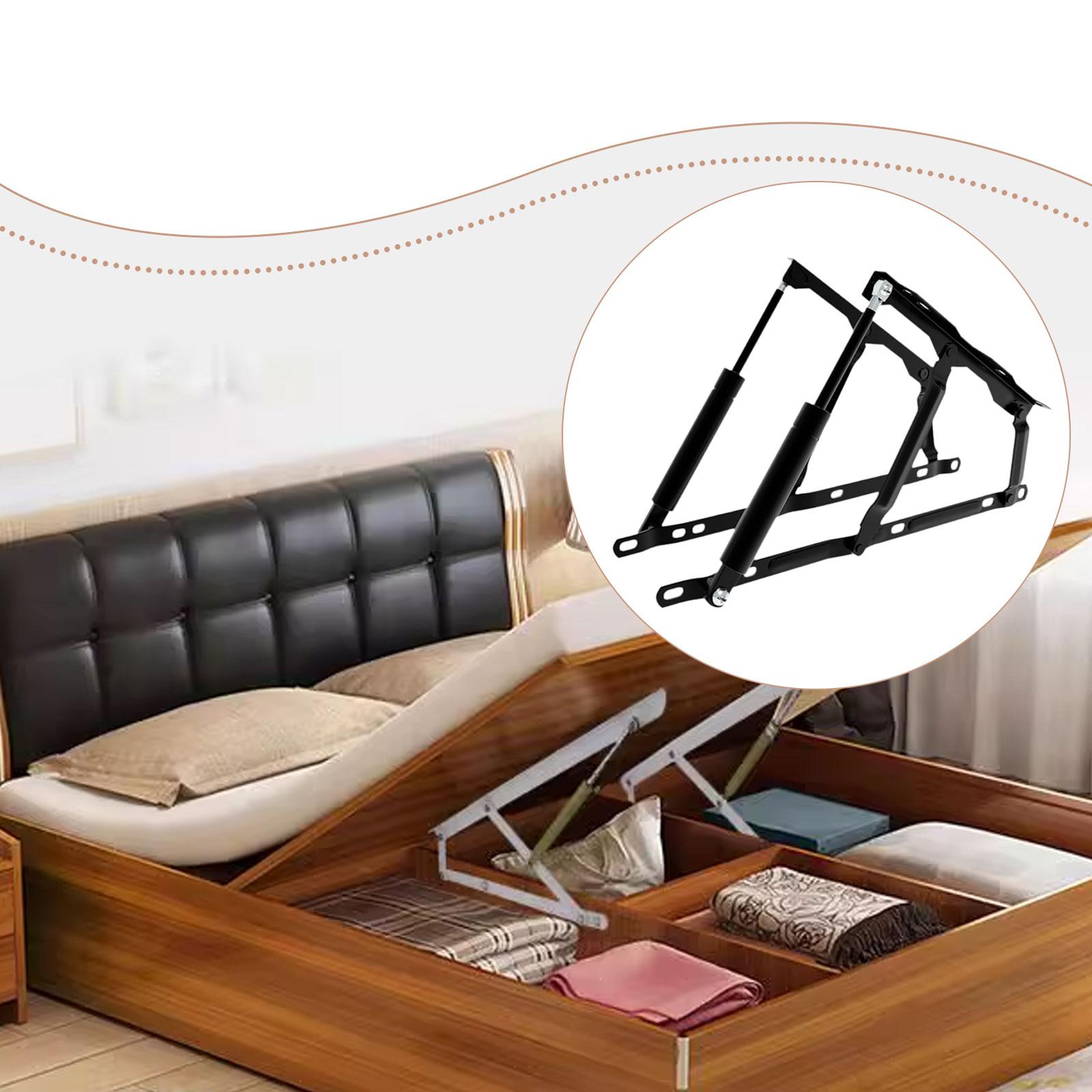 2Pcs Bed Lift Mechanism Hydrau - Gas Lift Storage Bed Hydraulic recension och pris