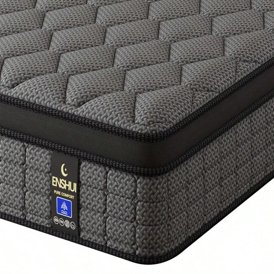 12/14 Inch Hybrid Mattress Twi - Memory Foam Mattress In A Box Queen recension och pris